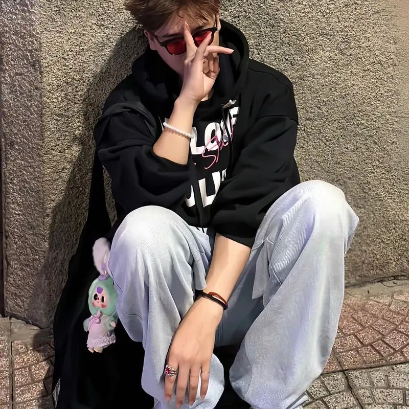 Áo Hoodie Form Boxy NOLOVE-NOLIFE 777 / Chính Hãng Sober / Unisex / Nỉ Bông 5