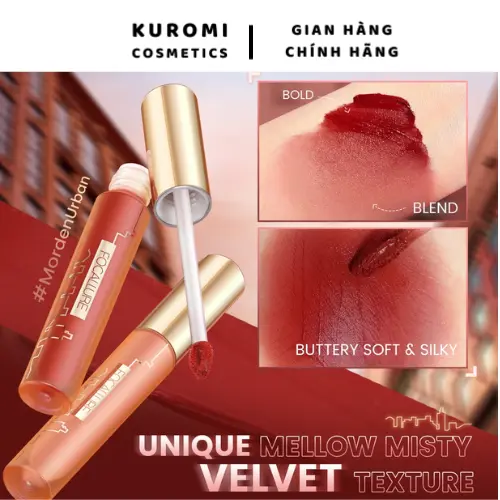 Son Lì Focallure Dưỡng Ẩm Lâu Trôi Mềm Mịn Như Nhung Trọng Lượng 2.8g Nữ Cosmetic Mỹ Phẩm Son Kem 0