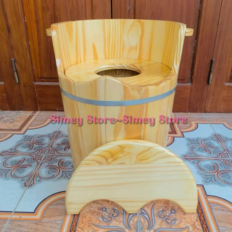 Thùng Xông Chân Dưỡng Sinh, Thùng Xông Chân Kết Hợp Xông Phụ Khoa Kèm Bàn Lăn Cao Cấp 5