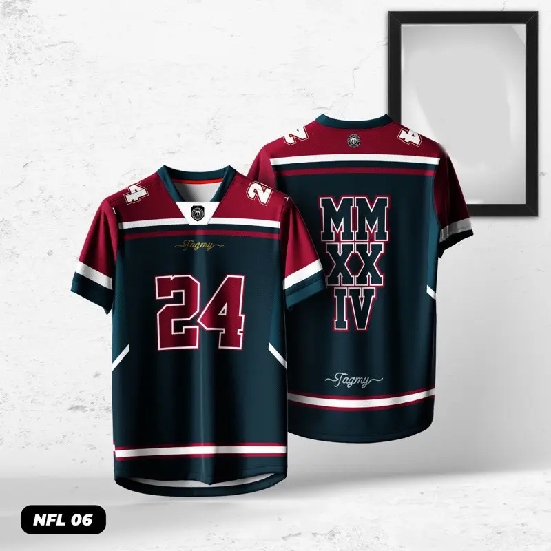 【Free Custom Name & Number】2024 Choii Baju Tshirt Lelaki Thailand Viral Custom Jersey Ootd Collar Tictok Ootd Retro Collar Jersey Stand Collar Plus Size