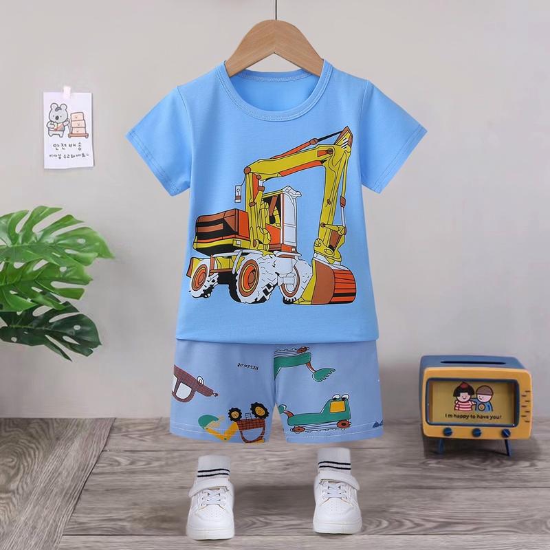 Bộ quần áo xuất hàn cọc tay cho bé trai và bé gái từ 7kg đến 35kg