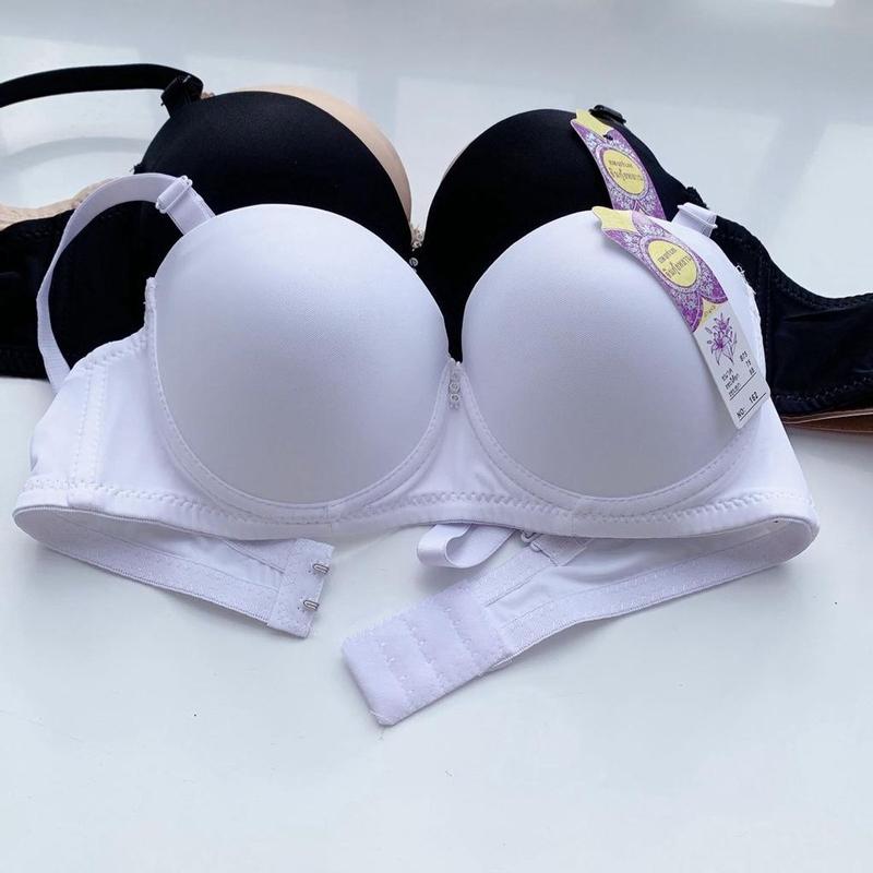 162_áo lót trơn cúp ngang mỏng đệm 1cm siêu êm, áo lót cúp ngàng mặc áo dài - uyên vũ shop Nữ Women Nữ Women Bra Cotton Đen