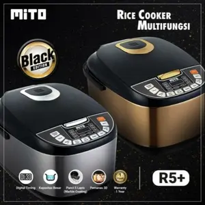 MITO magic com digital R5 plus /mito ricecooker R5 ori - Silver