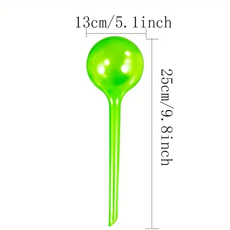 Bulb Shaped Plant Self Watering Device, 5 Counts/set Simple Durable Plant Self Watering Bulb, Automatically Plant Watering Tool, Garden Supplies for Home Garden 2