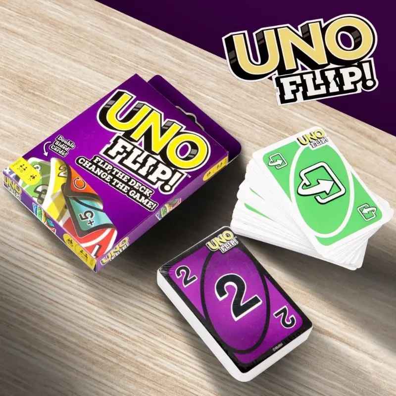 UNO FLIP Set Kartu Unno Card Game Mainan Kartu UNO Flip 0