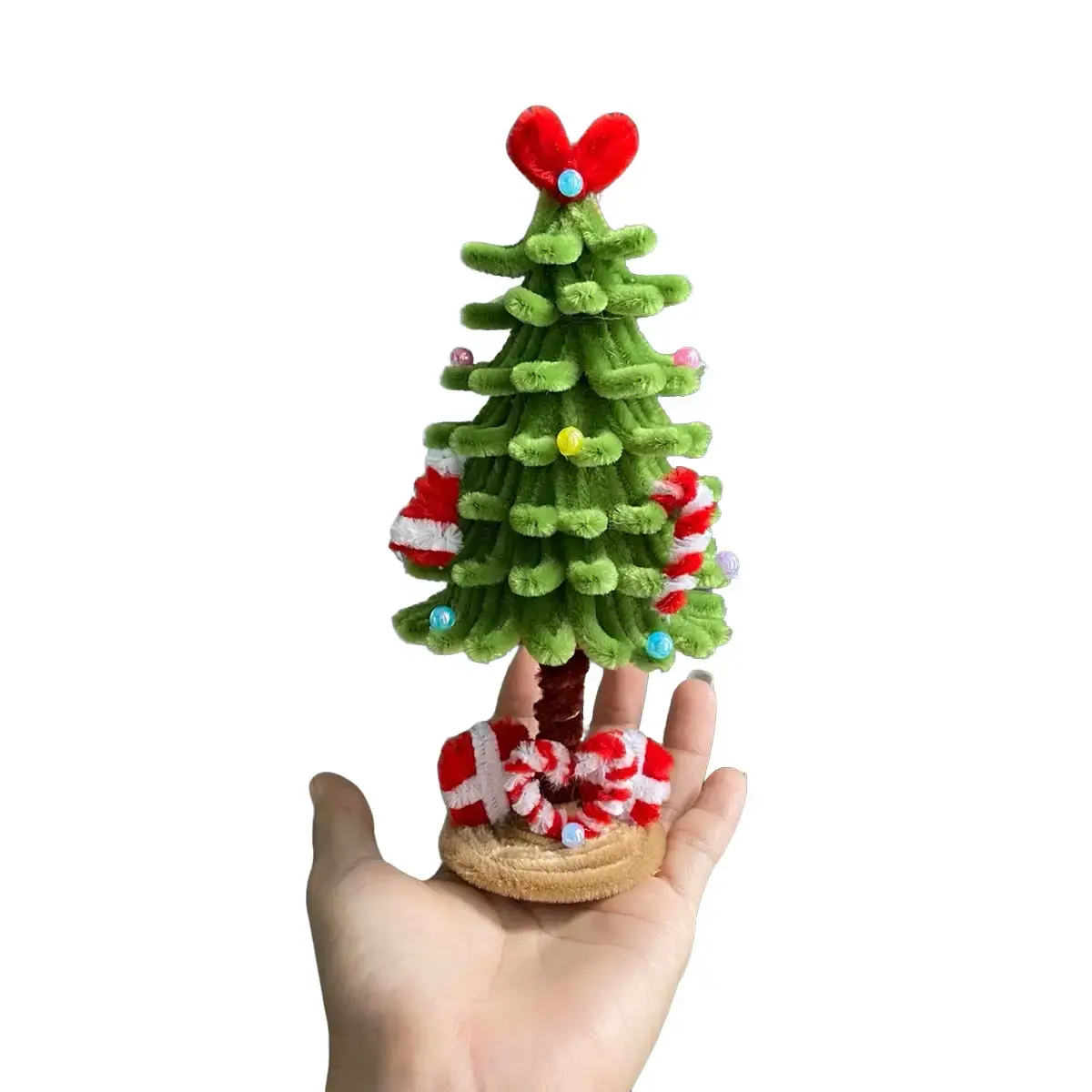 Cây thông Noel cao hơn 20cm kèm đèn lấp lánh xinh cho mùa noel thêm vui