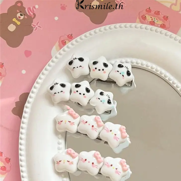 Kẹp Tóc Mái Phong Cách Hàn Quốc, Sanrio Pochacco BB Phim Hoạt Hình Cắt Ngọt Ngào, Thời Trang Nữ, Krism