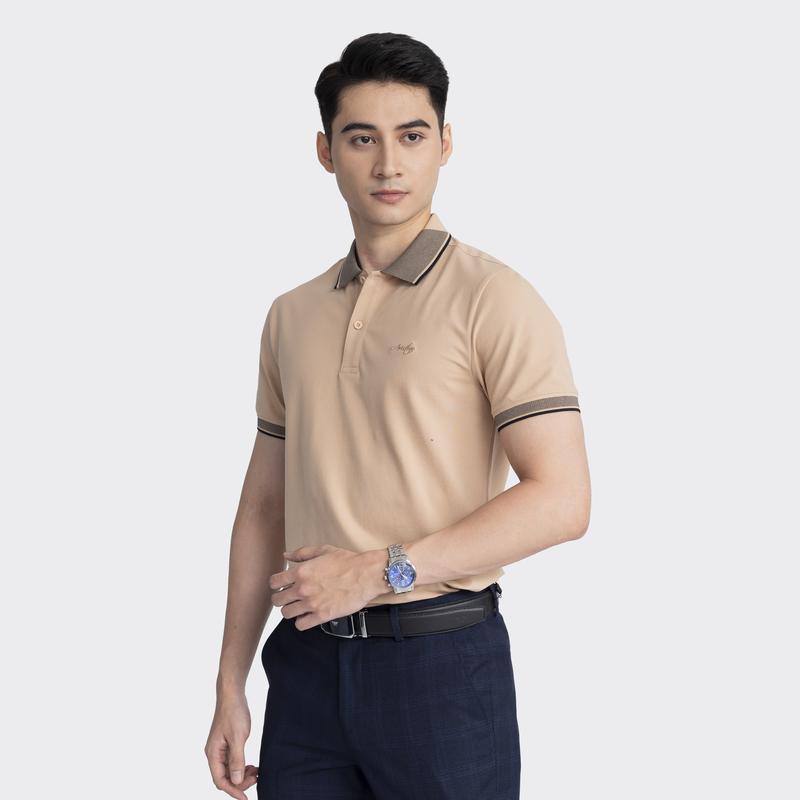 [POLO MỚI] ARISTINO Áo polo nam cotton organic phom dáng regular fit APS166S3 APS204AS0E 8