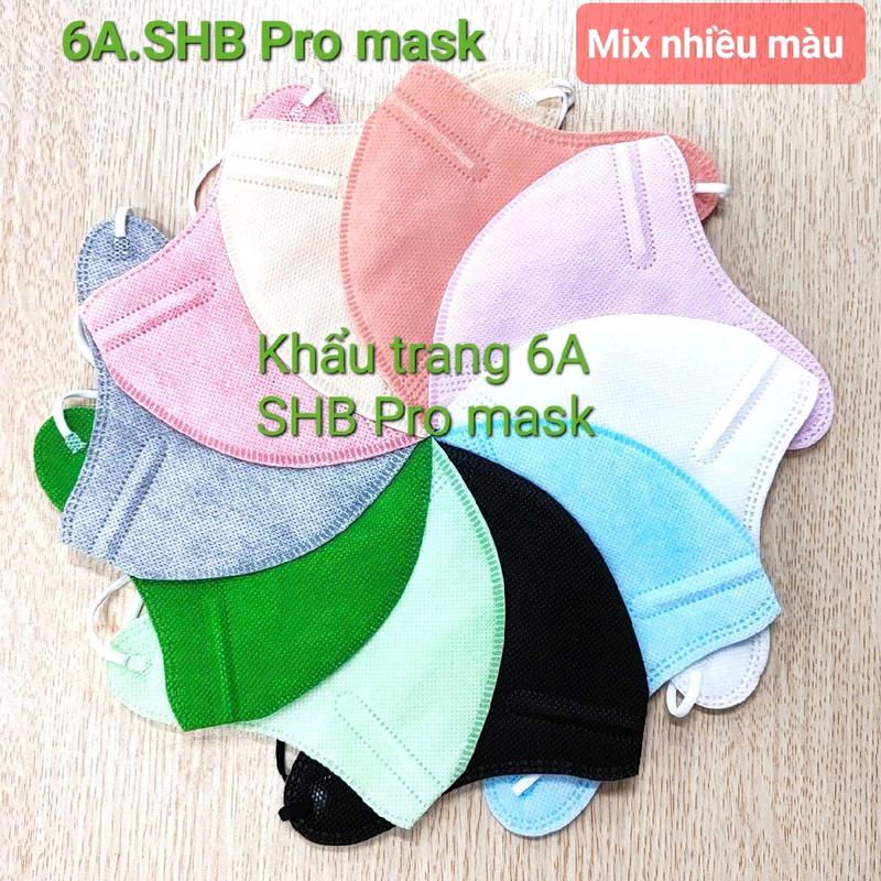 Khẩu trang 6A 100 cái SHB Pro mask, 4 lớp dày dặn, Form tớ che - TikTok ...