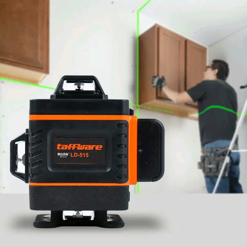 Alat penunjuk kemiringan Self Leveling Laser 4D 16 Line 0