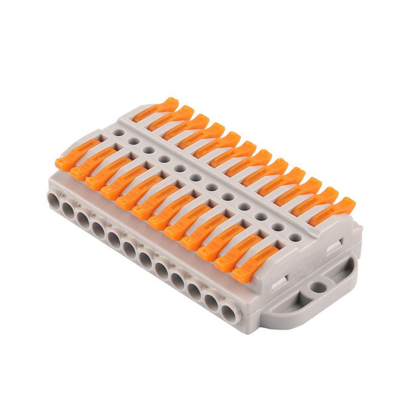 Wire Block Clamp Terminal Cable Reusable Mini Quick Home Wir - TikTok ...