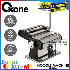 Pembuat Mie / Stainless Steel / Pasta Oxone OX355AT Noodle Machine OX355AT / Pembuat Mie / Stainless Steel / Pasta