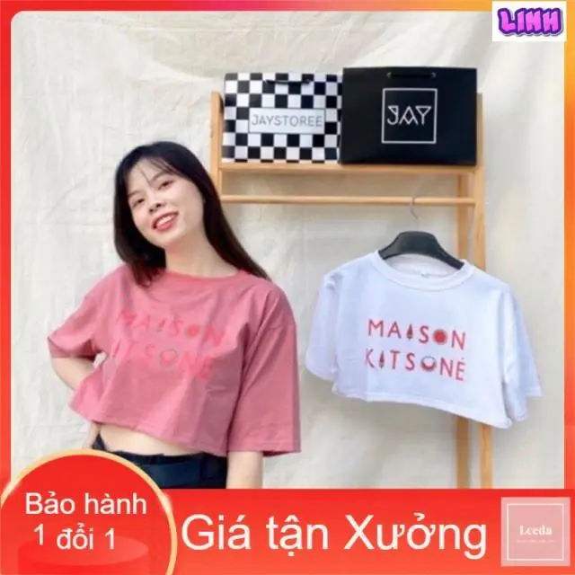 [ƯU ĐÃI]  Sét áo Croptop maison + quần karo, áo kiểu nữ, áo thun nam nữ, quần kaki, quần nữ, sét bộ mặc ở nhà-XZ optics
