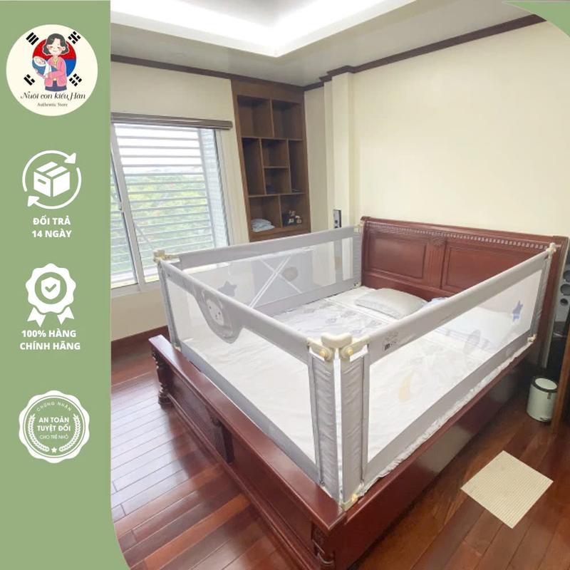 Thanh Chắn Giường Umoo Bản Nâng Cấp Và Chắn Giường  Phiên Bản Cải Tiến Về Chất Lượng & Chức Năng Chống Trượt An Toàn Cho Bé Nuoiconkieuhan