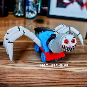 Mainan Kereta Api Hantu Laba Laba Kereta Choo Choo Charles Mainan Anak Laki Laki Baterai