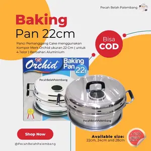 Baking Pan 22 untuk 4 telur Orchid
