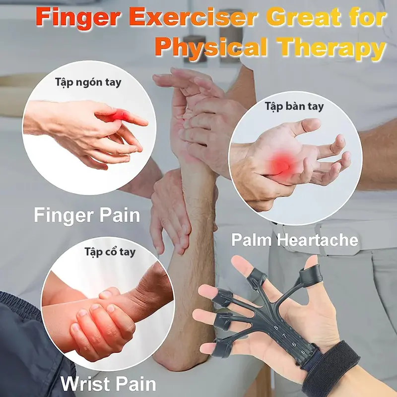 Gripow tập luyện tay, dụng cụ tập vật lí triệu liệu và phục hồi tay, tê bì chân tay 4