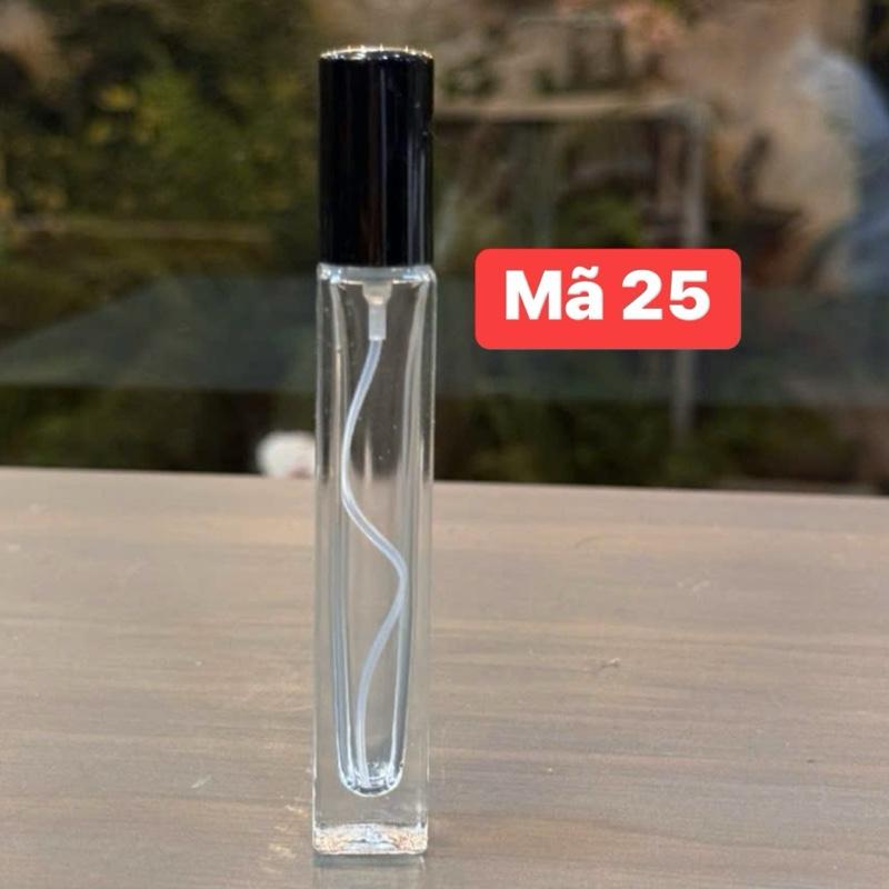 Chai Thuỷ Tinh 10ml. Mã 25 Mát Mẻ Nam Tính 0