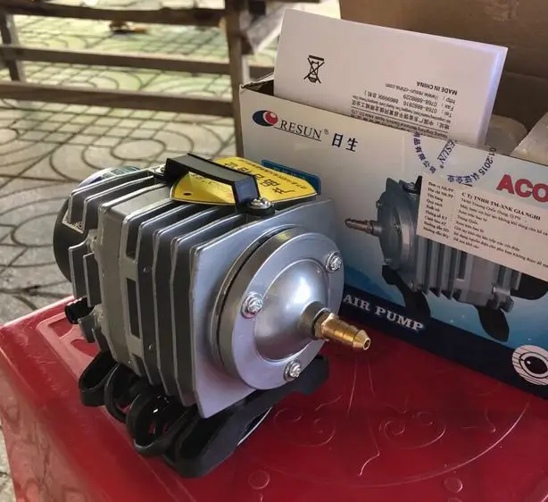 Máy thổi khí oxy RESUN ACO - 001 công suất 18W 220V dùng cho bể cá cảnh, hồ cá chuyên nghiệp 5