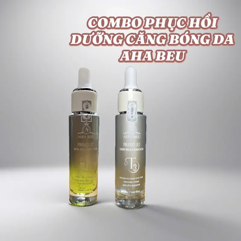 Serum cấp ẩm cho da (2 Sản phẩm) Skincare Women Làm Đẹp Da Dưỡng Ẩm Da Chăm Sóc Da 0