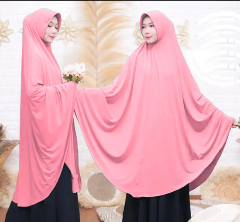Hijab Syari Jumbo Jilbab Instan jersy premium XXXXL 3