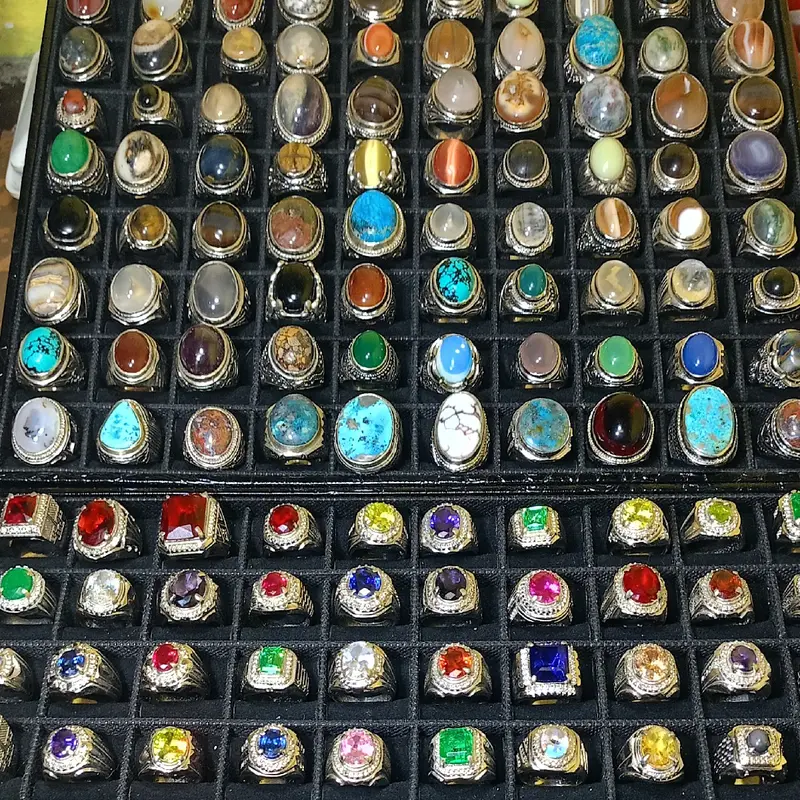 batu akik cincin murah meriah Laki-laki Perempuan 0