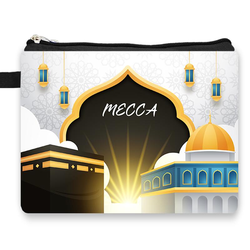 Dompet Mini Pouch Seri Mekkah Oleh-Oleh Souvenir Haji Umroh Dubai Arab Saudi Uni Emirat Arab Madinah Mecca Khalifah 4
