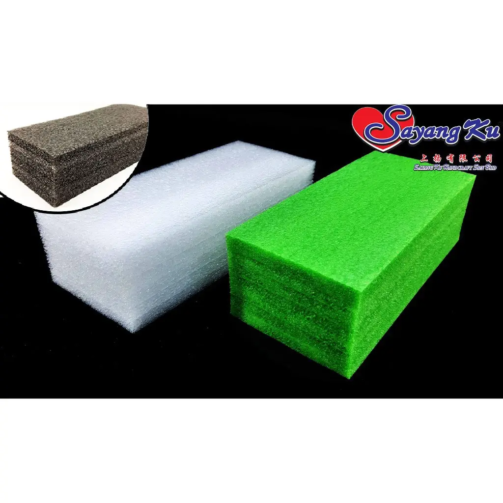 Magic Foam Sponge Hijau & Putih & Black Supplies