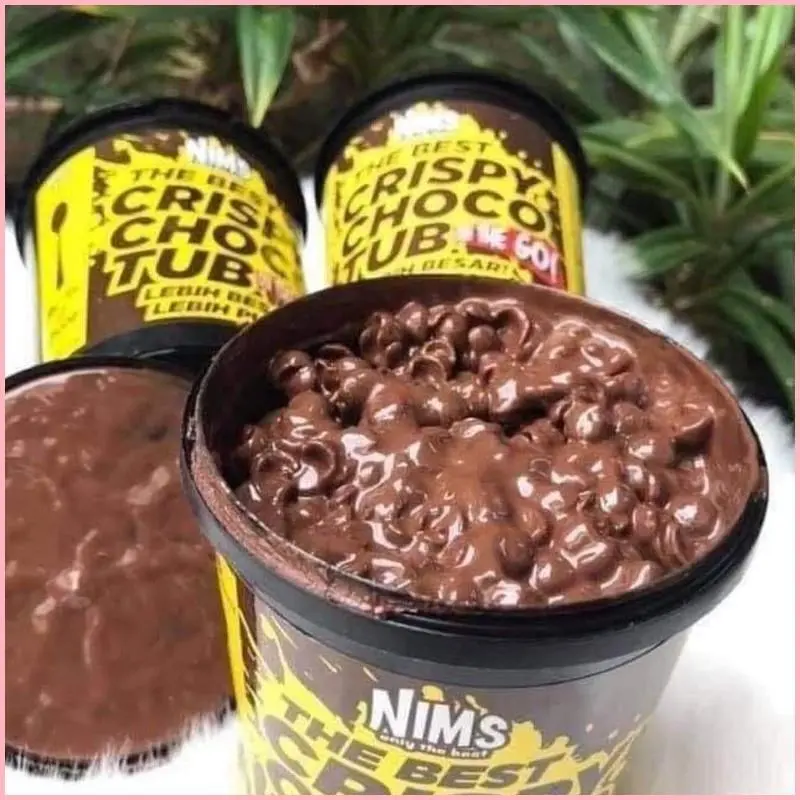 bmushop258 Nims Crispy Choco ช็อคโกแลตมาเลเซีย ขนม โกโก้เคลือบช็อคโกแลต โกโก้ครั้น โกโก้บอล หวาน หอม อร่อย อาหารเช้า DD