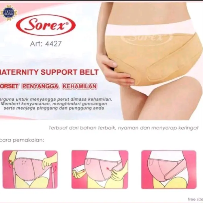 Korset stagen penyangga kehamilan Sorex 4427