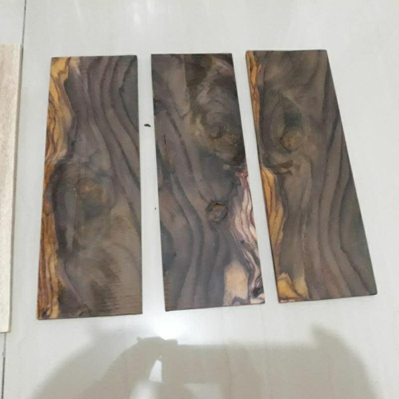 kayu sonokeling solid full galih  1x6x35 bisa custom size 2