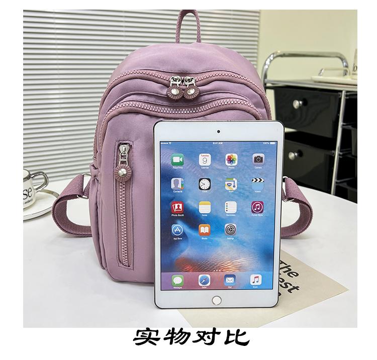 Product Introduction of กระเป๋าเป้ กระเป๋าสะพายหลัง ผ้าดี หลายช่องซิป(GC-121) 17