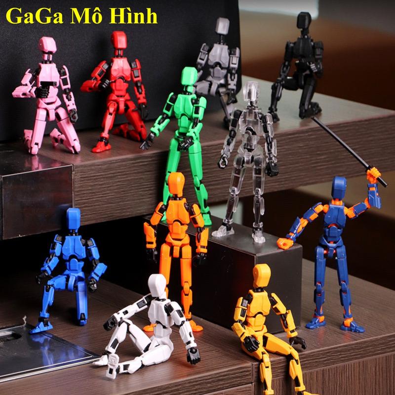 Mô hình lắp ráp robot dummy 13 kèm tay và phụ kiện thay thế khớp cử động linh hoạt - GaGaMoHinh Đồ Chơi Toy Mô Hình