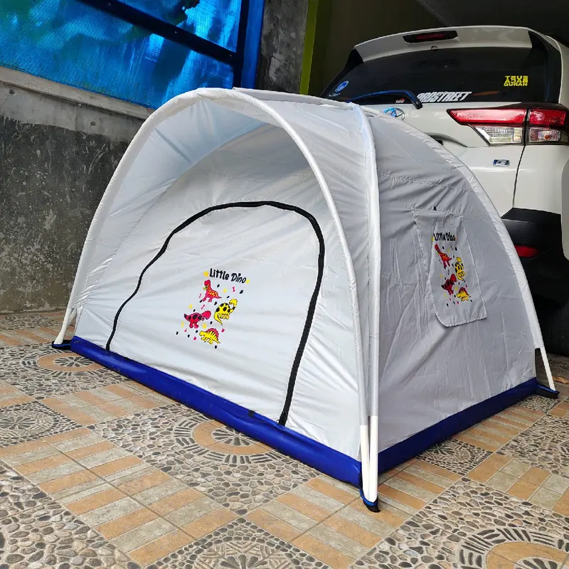 TENDA CAMPING ANAK KARAKTER HEWAN DAN KARTUN ANTI AIR 3