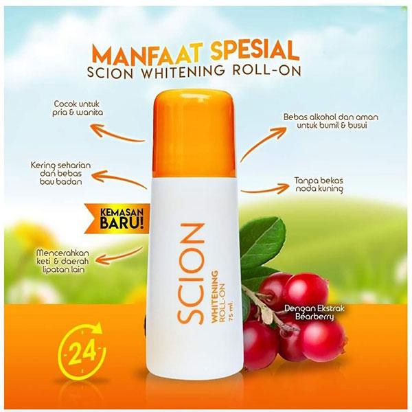 Product Introduction of Lăn khử mùi Scion ngăn mùi Hôi Nách không làm ố quần áo làm sáng vùng da dưới cánh tay khô thoáng tức thì hương thơm nhẹ dịu - HÀ PHONG Beauty 7