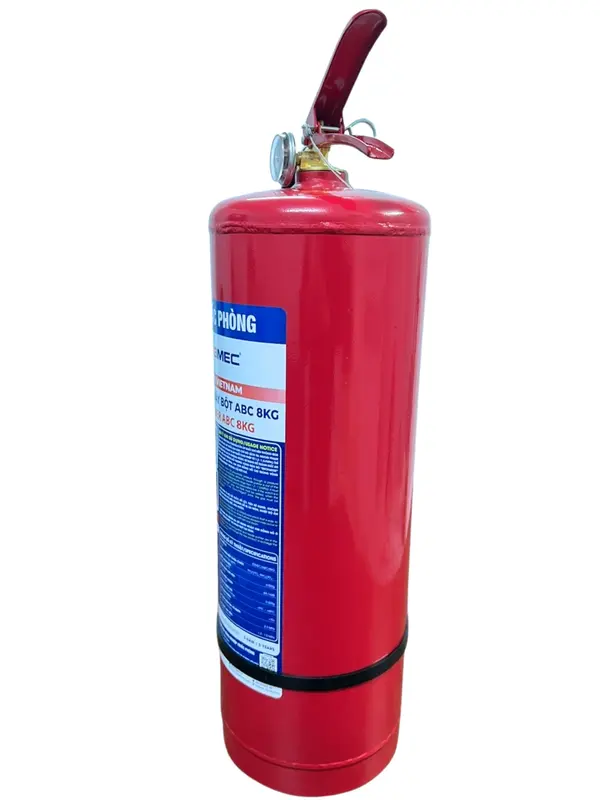 Bình Chữa Cháy Bộ Quốc Phòng 83 MEC, Bình Bột 8kg ABC ( Có Tem Kiểm Định PCCC) 4