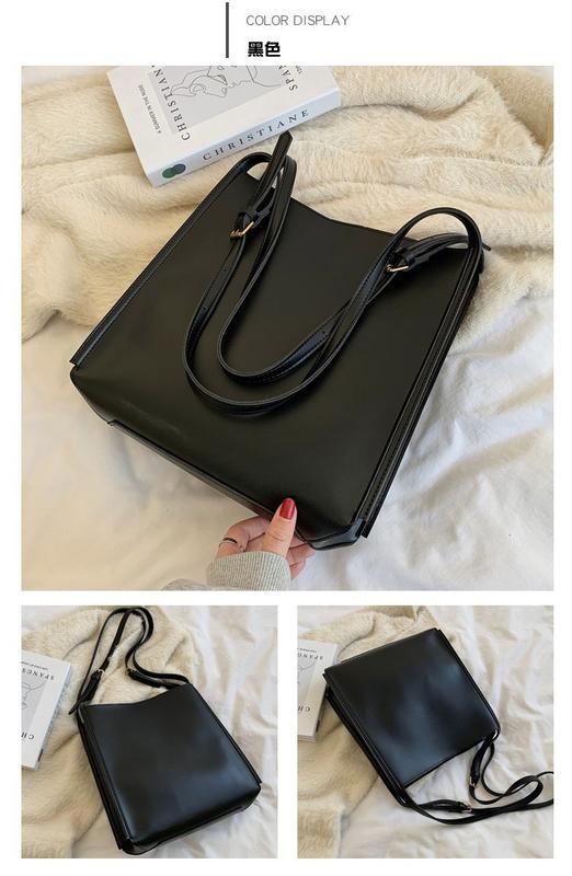 Product Introduction of One bag on the shoulder, retro-large tote bag of women, fashionable bag 17