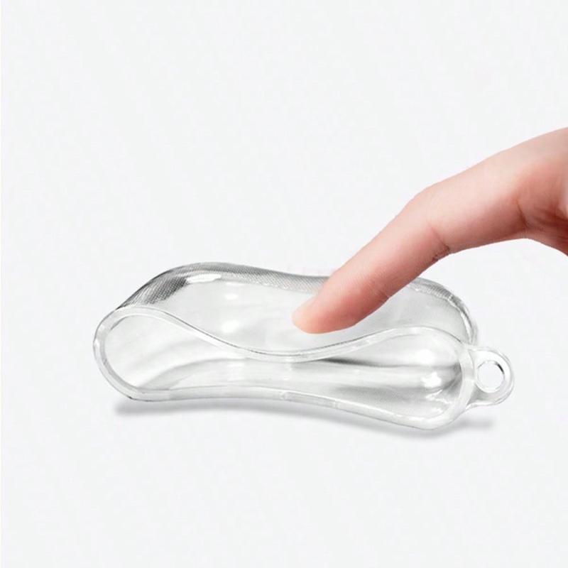 Clear Earphone Case, TPU Transparent Protective Cover, Earphone Protective Case Compatible with AirPods Series 2