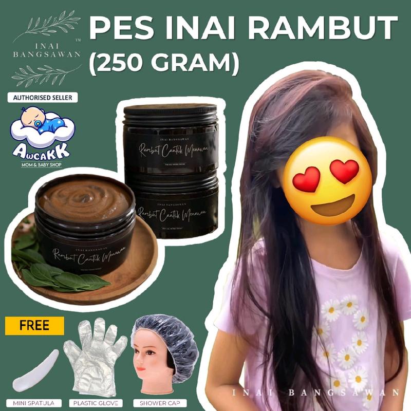 INAI BANGSAWAN Pes Inai Rambut 250gram - TikTok Shop Malaysia