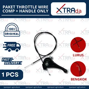 [PAKET HEMAT] HANDLE GAS + KAWAT GAS MESIN POTONG RUMPUT 328