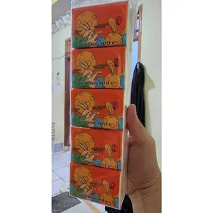 Tisu Wajah Mini isi 10 Bungkus [5cmx7cm] - 2 Ply