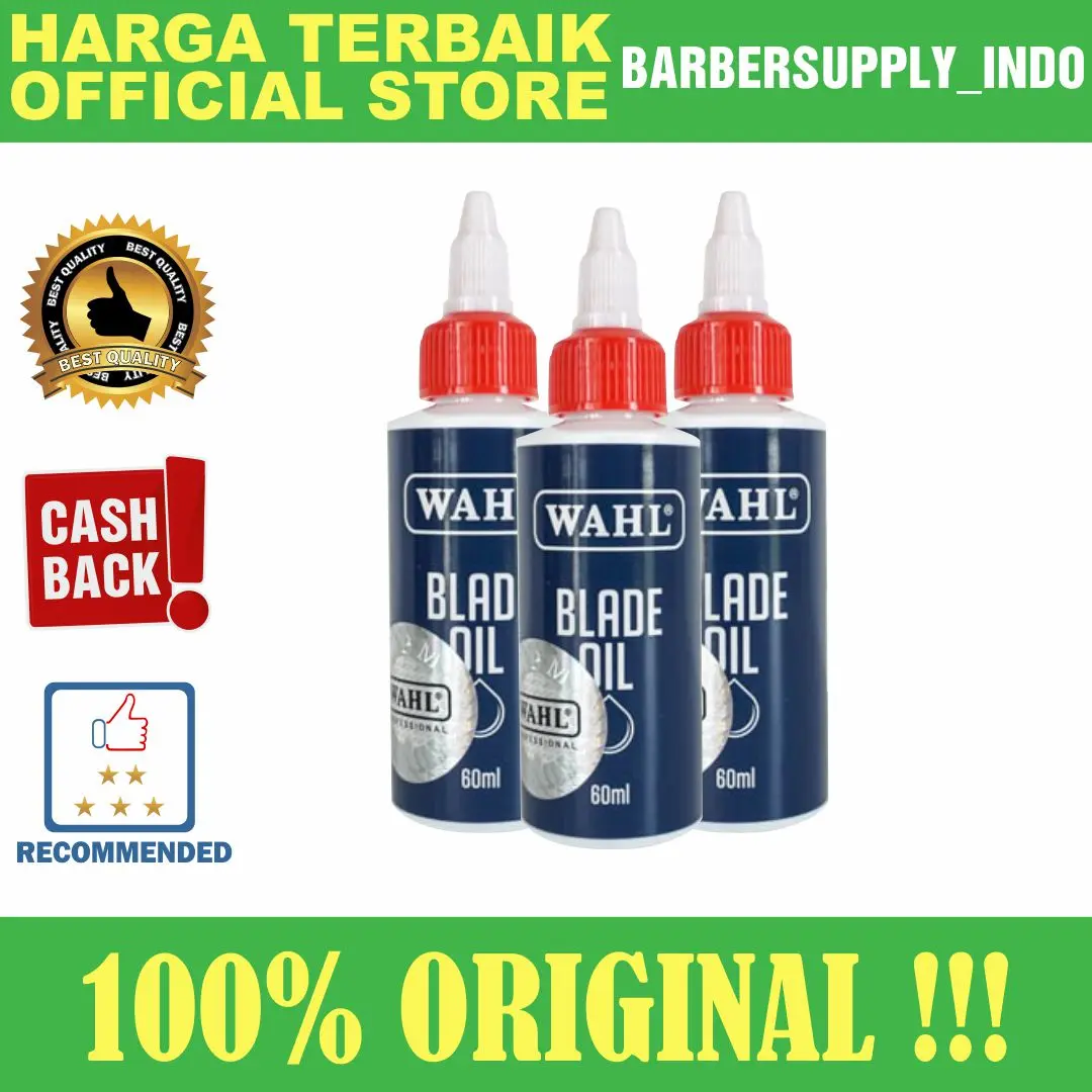 MINYAK CLIPPER WAHL ORIGINAL / OIL PISAU MESIN CUKUR WAHL OIL ORIGINAL