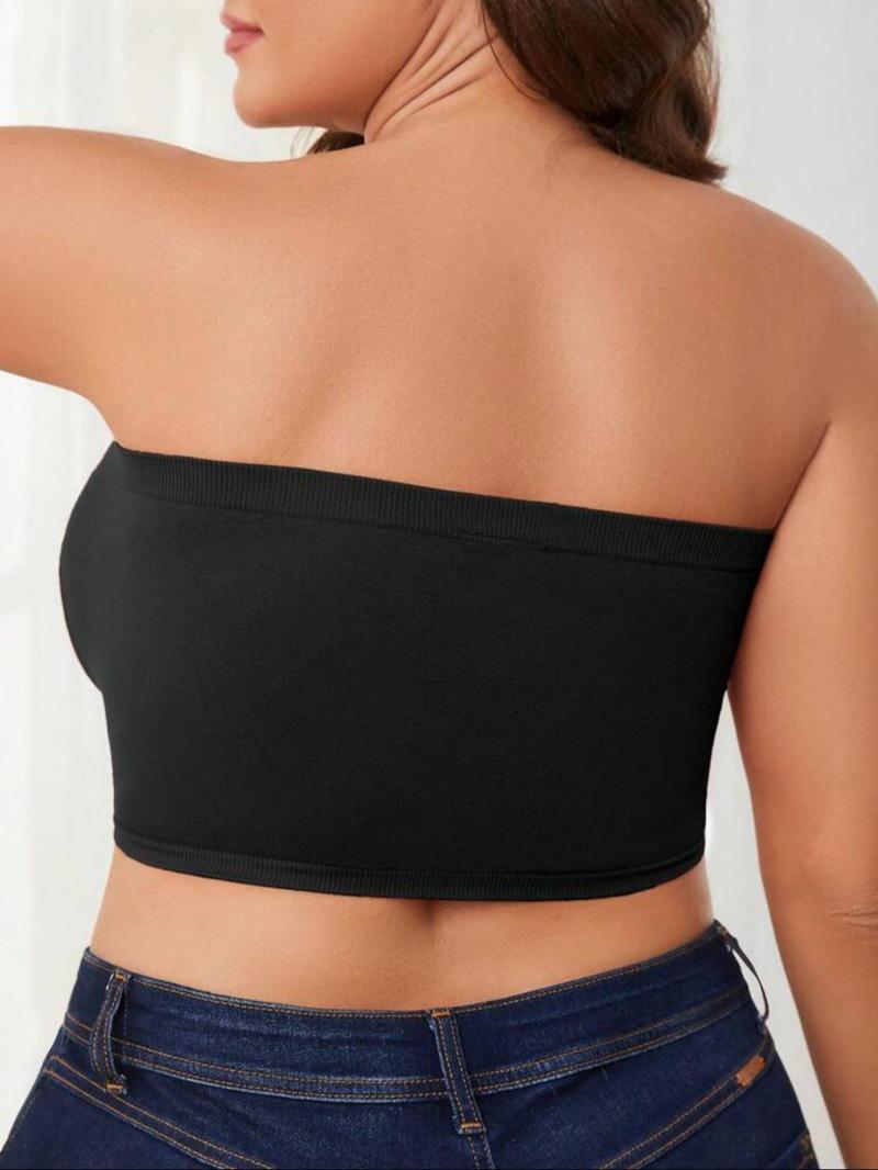 Product Introduction of 【Plus Size】Six-piece High Stretch Soft Invisible Strapless Push Up Bra for Ultimate Lift and Support, No Straps Needed, Perfect with Strapless Wear, Soft and Comfortable To Wear All Day Long, Seamless Fit for Every Woman 2