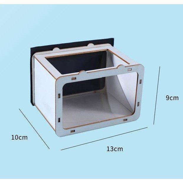 Combo Máy Chiếu Phim 3D Hologram, Hộp chiếu Video 3D, Bộ Dụng Cụ Làm Hộp Kính Chiếu Hologram 3D, Đồ Chơi Stem Khoa Học 1