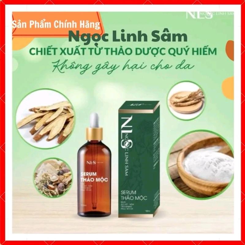 SERUM TÁI TẠO NGỌC LINH SÂM TRẮNG DA ,SẠCH MỤN ,NÁM,TÀN NHANG MẪU MỚI