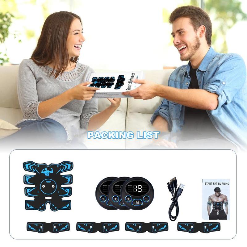 Product Introduction of Abdominal Muscle Exerciser, 1 Set Aerobic Workout Multiple Speeds To Choose From, Abdominal Workout Piece & 4 Hand and Leg Workout Pieces 4