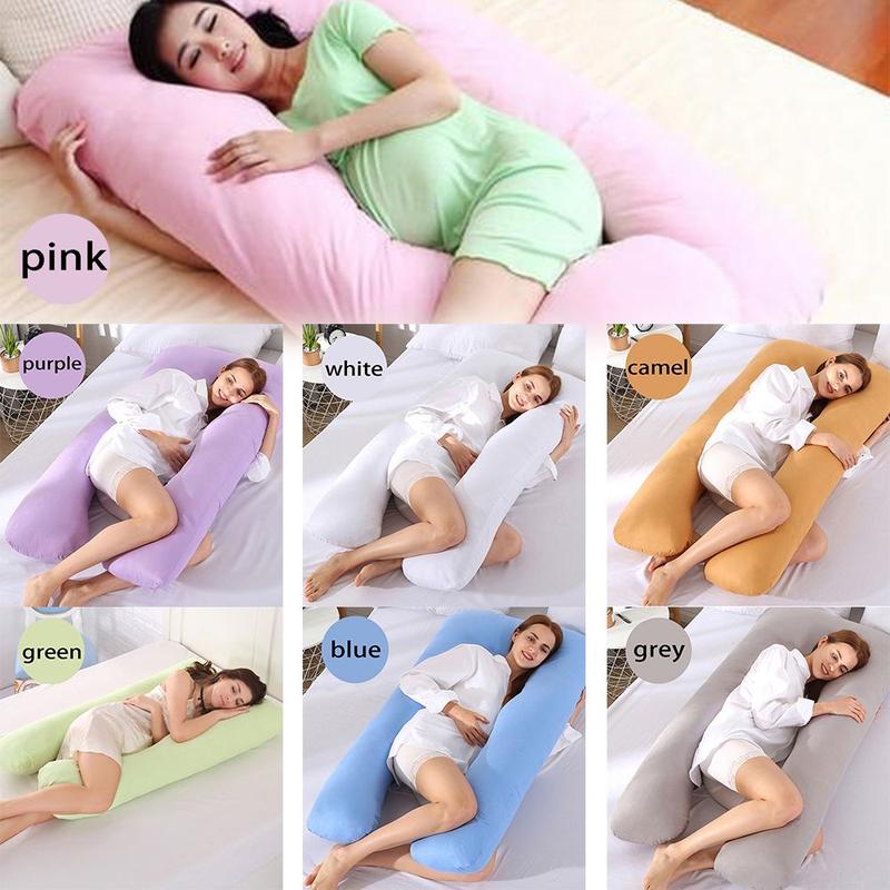 lookinlook Home & Living Maternity U-type Pillow Case Pillow Cover Sleeping Support U-Shape Pillows 2