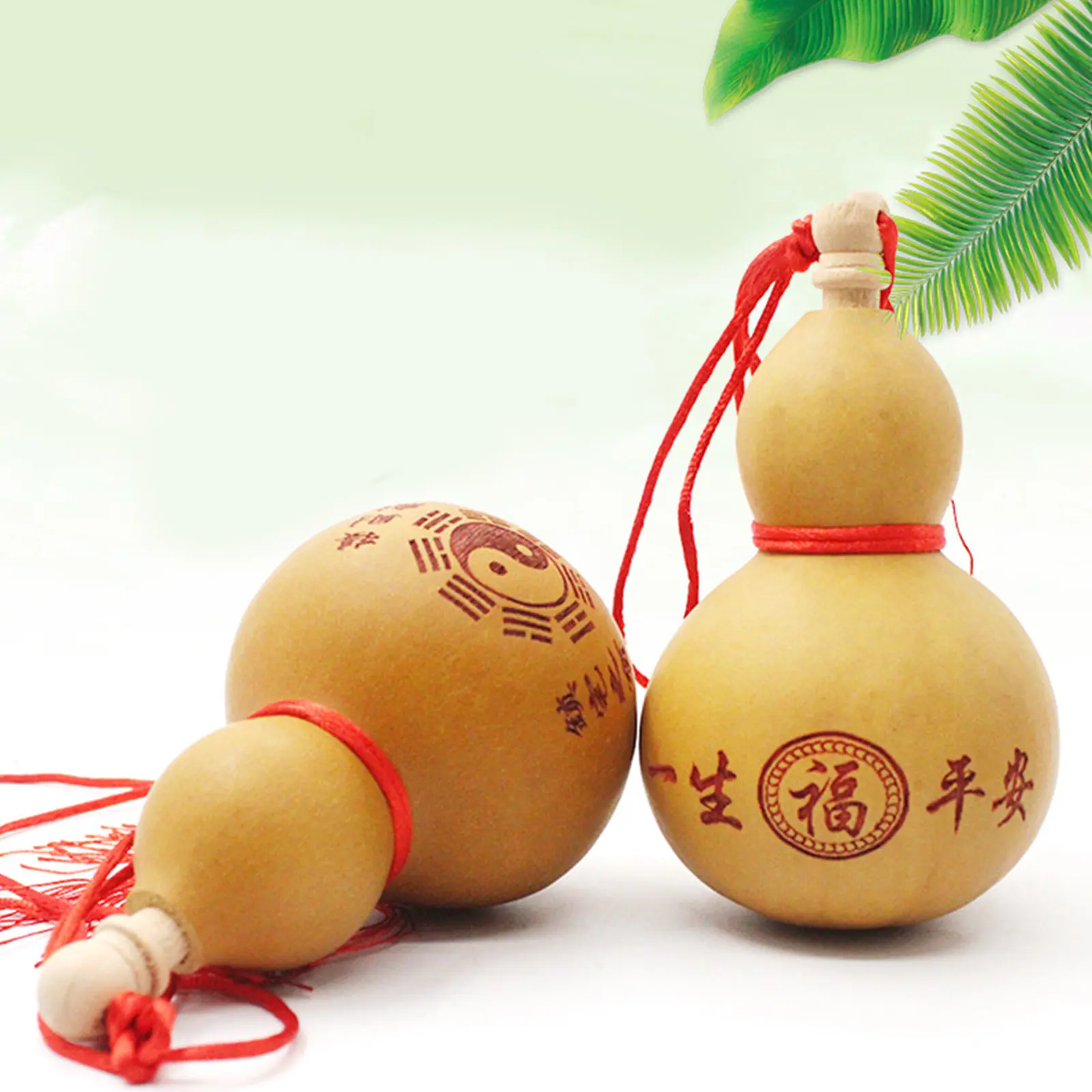 Đồ Trang Trí Thủ Công Hình Quả Bầu Rượu, Kích Thước Nhỏ, Bộ Sưu Tập Nghệ Thuật Tự Nhiên, Chạm Khắc Truyền Thống Trung Quốc, Thích Hợp Cho Năm Mới Trung Quốc, Đồ Chơi Treo, Đạo Cụ Chụp Ảnh, Quà Tặng Phong Thủy