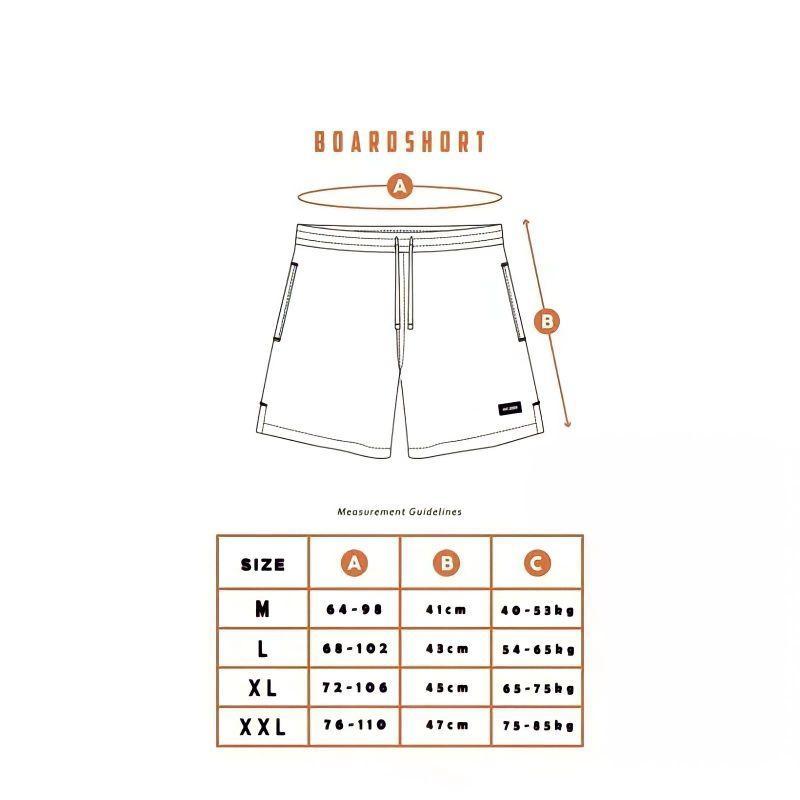 Product Introduction of PAKET 3 PCS Celana Pendek Pria Distro Boardshort Tali Karet Pinggang Boxer Santai [BSHORT3] Nyaman Katun Abu Navy Panjang Kain Hitam 1