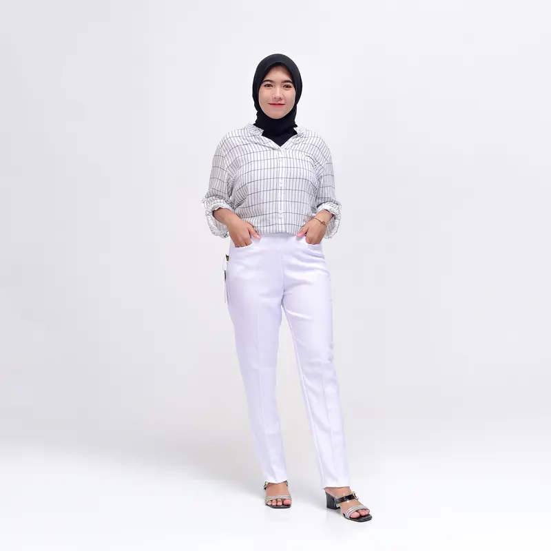 CELANA KERJA WANITA PINGGANG KARET MUAT BB 43-100kg 5